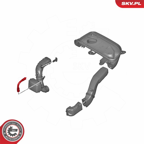 Slang, vevhusventilation Esen skv 54SKV741 ESEN SKV