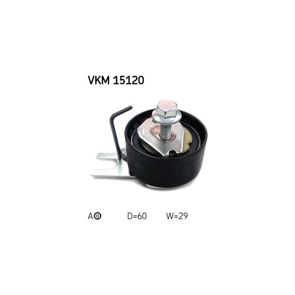 Spännrulle, kamrem, Vänster Skf VKM 15120 SKF