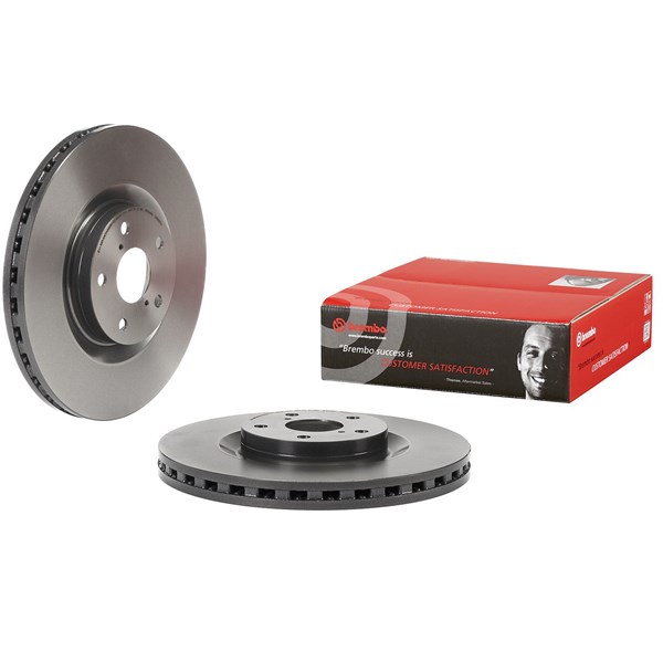 Bromsskiva Ventilerad, Framaxel Brembo 09.D507.11 BREMBO