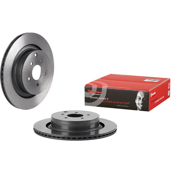Bromsskiva Ventilerad, Bakaxel Brembo 09.E528.11 BREMBO