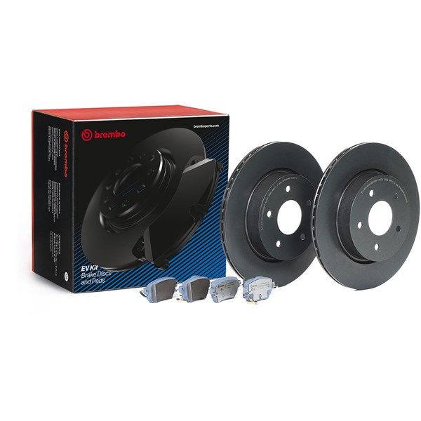 Bromssats, Skivbroms Ventilerad, Bakaxel Brembo KT 08 030 BREMBO