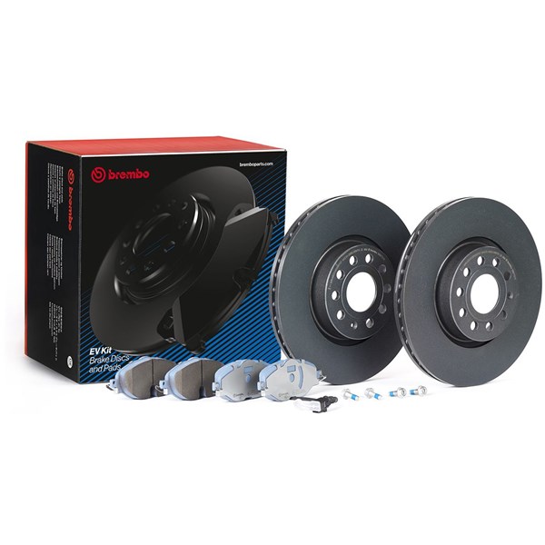 Bromssats, Skivbroms Ventilerad, Framaxel Brembo KT 08 054 BREMBO