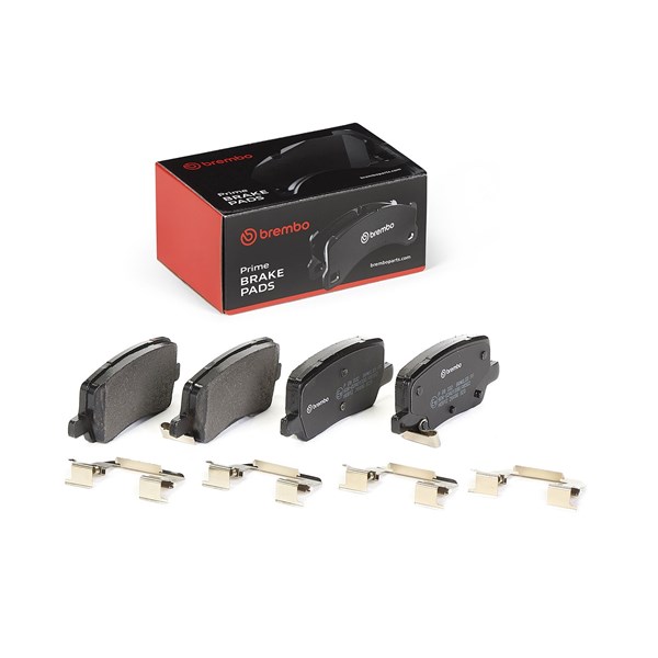 Bromsbeläggsats, Bakaxel Brembo P 09 032 BREMBO