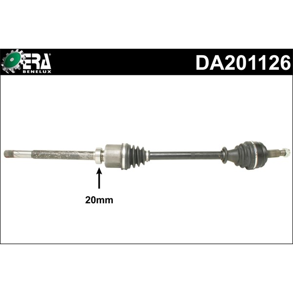 Drivaxel, framaxel höger Era benelux DA201126 ERA Benelux