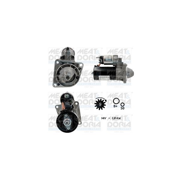 Startmotor 12V Meat & doria 5010002G MEAT & DORIA