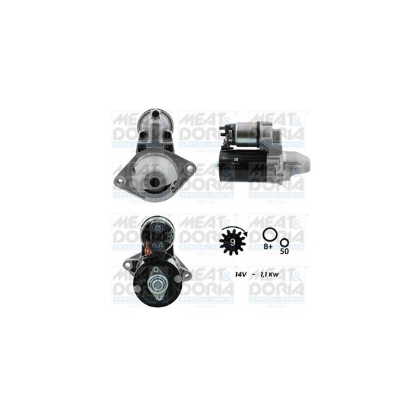 Startmotor 12V Meat & doria 5010005G MEAT & DORIA