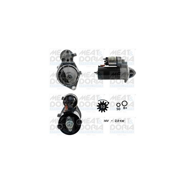 Startmotor 12V Meat & doria 5010011G MEAT & DORIA