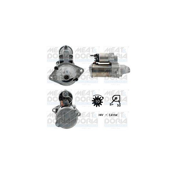 Startmotor 12V Meat & doria 5010059G MEAT & DORIA