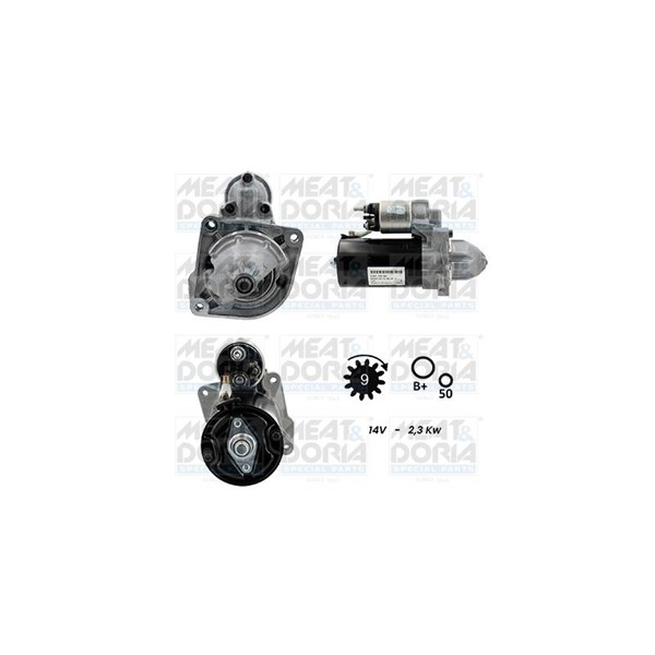 Startmotor 12V Meat & doria 5010060G MEAT & DORIA