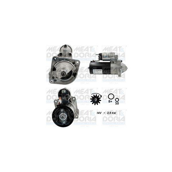 Startmotor 12V Meat & doria 5010068G MEAT & DORIA