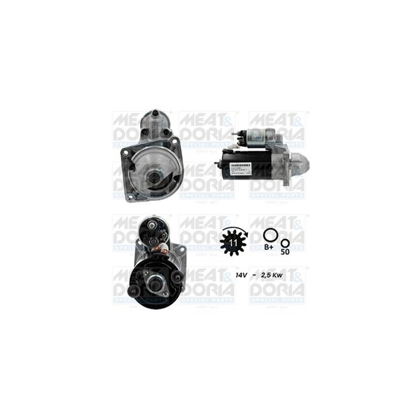 Startmotor 12V Meat & doria 5010108G MEAT & DORIA
