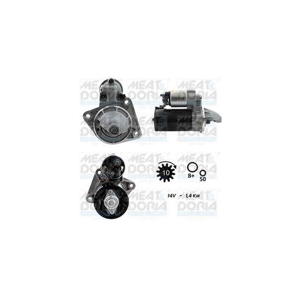 Startmotor 12V Meat & doria 5010146G MEAT & DORIA