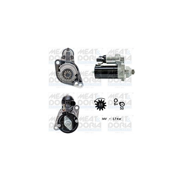 Startmotor 12V Meat & doria 5010163G MEAT & DORIA