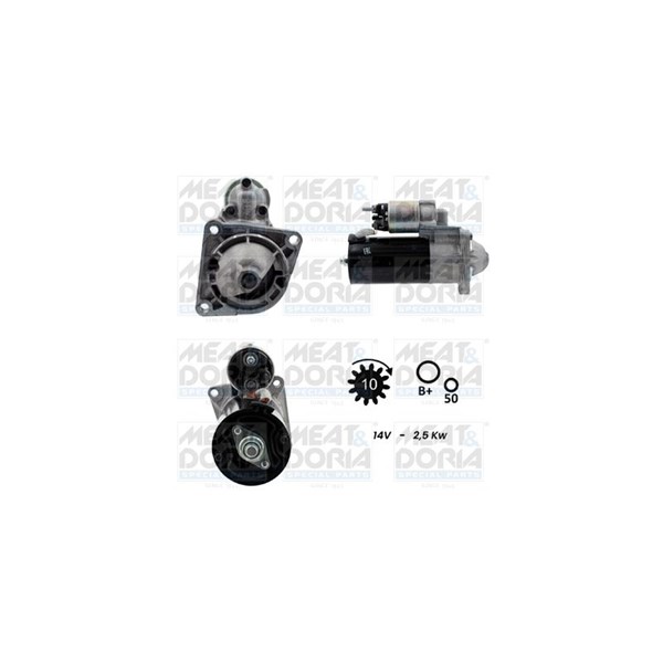 Startmotor 12V Meat & doria 5010185G MEAT & DORIA