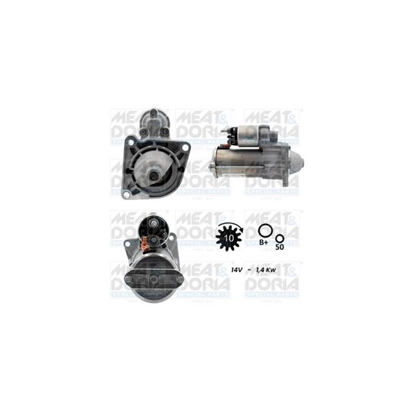 Startmotor 12V Meat & doria 5010190G MEAT & DORIA
