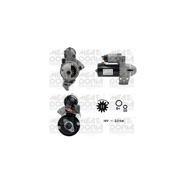 Startmotor 12V Meat & doria 5010194G MEAT & DORIA