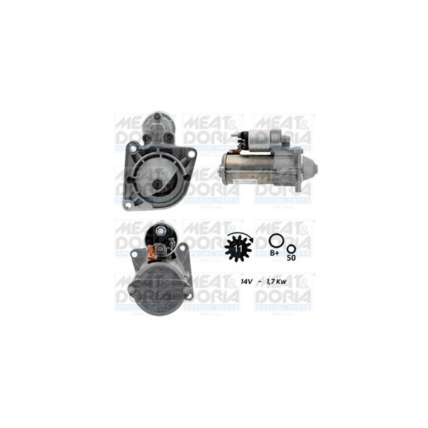 Startmotor 12V Meat & doria 5010207G MEAT & DORIA