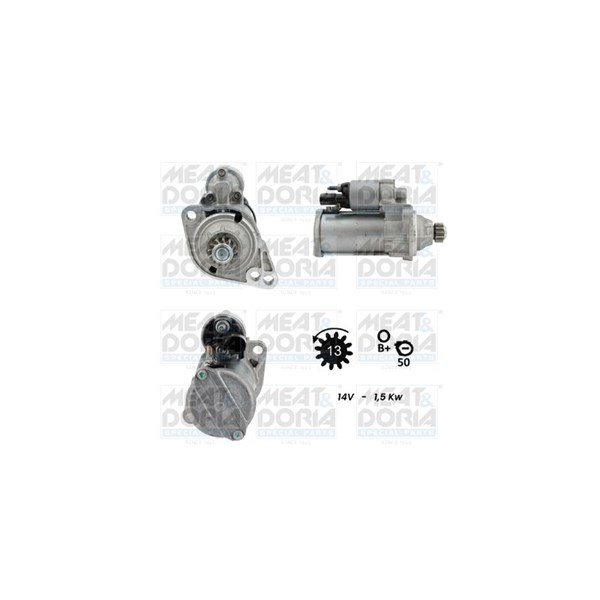 Startmotor 12V Meat & doria 5010258G MEAT & DORIA
