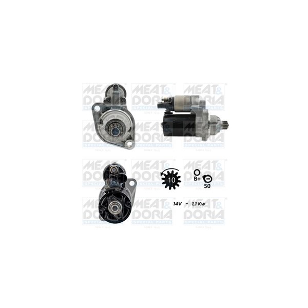 Startmotor 12V Meat & doria 5010268G MEAT & DORIA