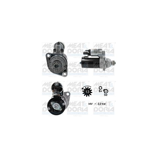 Startmotor 12V Meat & doria 5010312G MEAT & DORIA