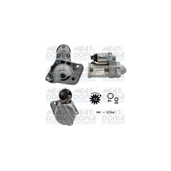 Startmotor 12V Meat & doria 5010352G MEAT & DORIA