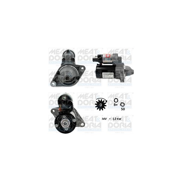 Startmotor 12V Meat & doria 5010369G MEAT & DORIA