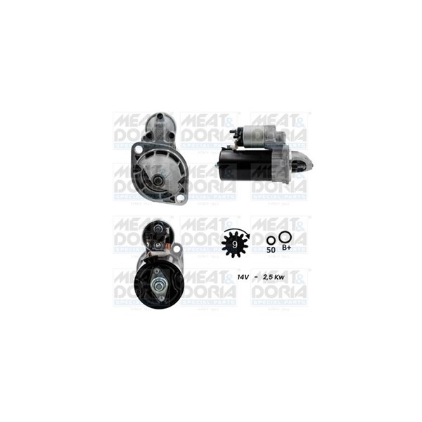 Startmotor 12V Meat & doria 5010370G MEAT & DORIA