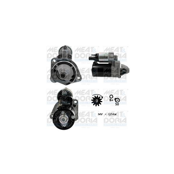 Startmotor 12V Meat & doria 5010379G MEAT & DORIA