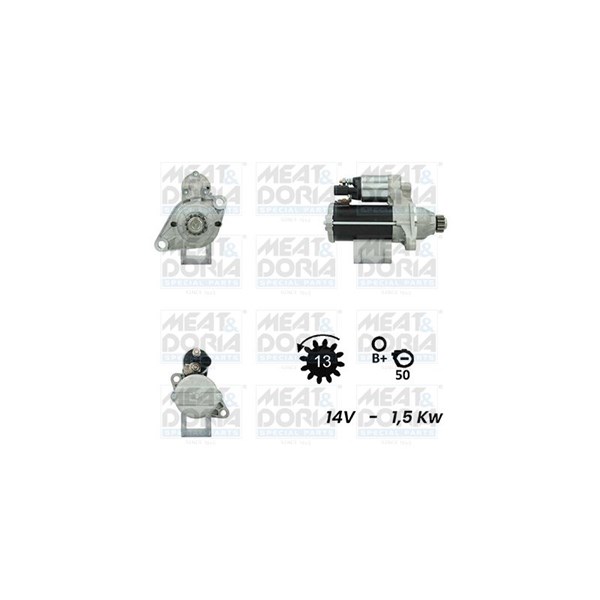 Startmotor 12V Meat & doria 5010415G MEAT & DORIA