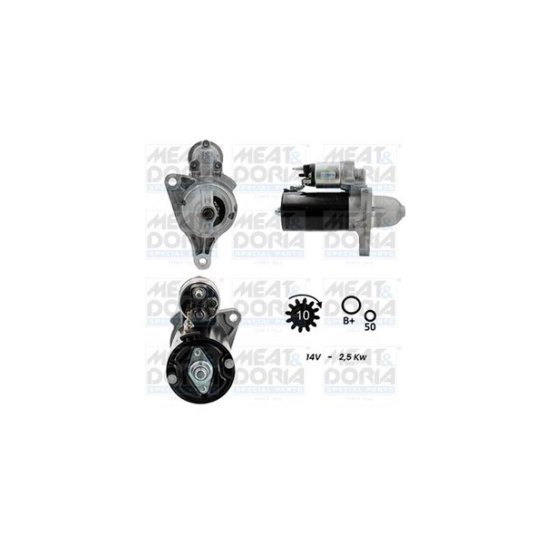 Startmotor 12V Meat & doria 5010428G MEAT & DORIA