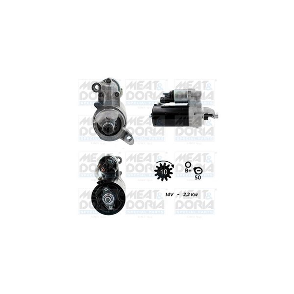 Startmotor 12V Meat & doria 5010430G MEAT & DORIA