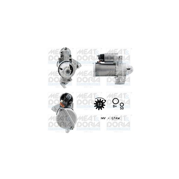 Startmotor 12V Meat & doria 5010434G MEAT & DORIA