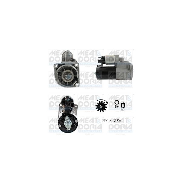 Startmotor 12V Meat & doria 5010437G MEAT & DORIA
