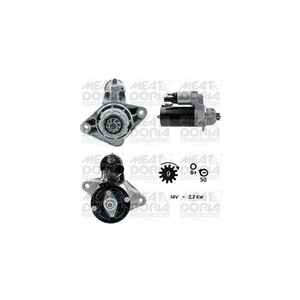 Startmotor 12V Meat & doria 5010440G MEAT & DORIA