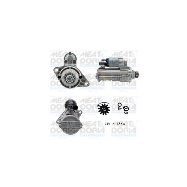 Startmotor 12V Meat & doria 5010441G MEAT & DORIA