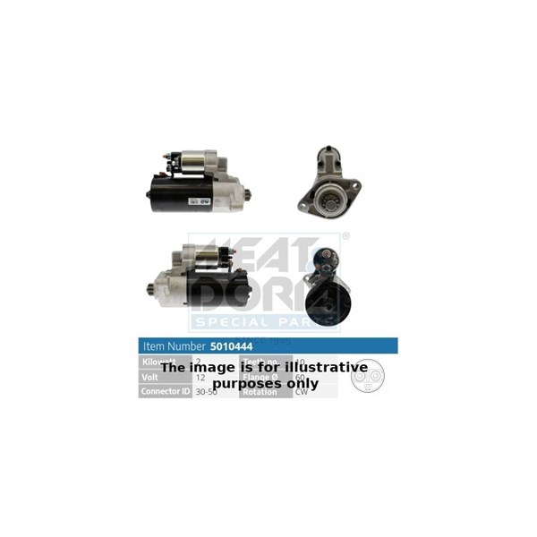 Startmotor 12V Meat & doria 5010444G MEAT & DORIA