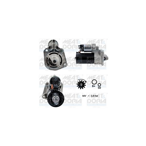 Startmotor 12V Meat & doria 5010458G MEAT & DORIA