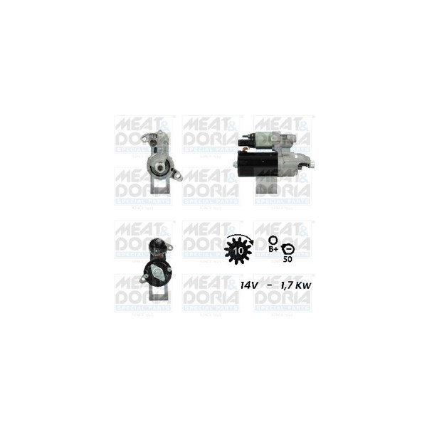 Startmotor 12V Meat & doria 5010469G MEAT & DORIA