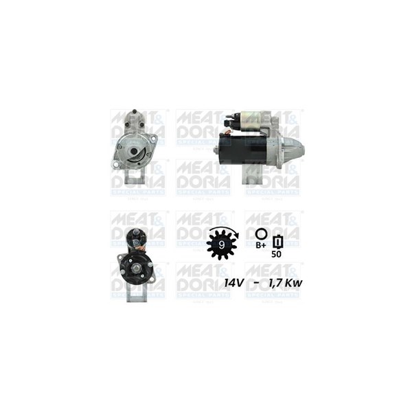 Startmotor 12V Meat & doria 5010477G MEAT & DORIA