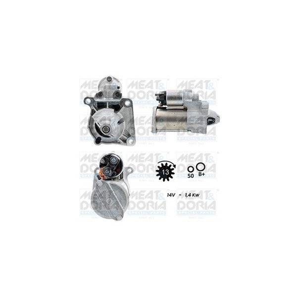 Startmotor 12V Meat & doria 5010478G MEAT & DORIA