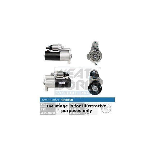 Startmotor 12V Meat & doria 5010490G MEAT & DORIA