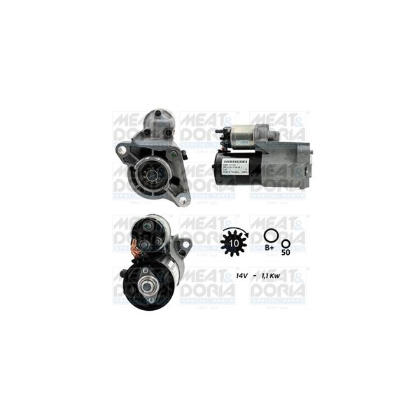 Startmotor 12V Meat & doria 5010495G MEAT & DORIA