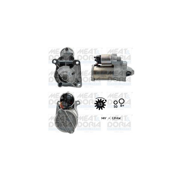 Startmotor 12V Meat & doria 5010496G MEAT & DORIA