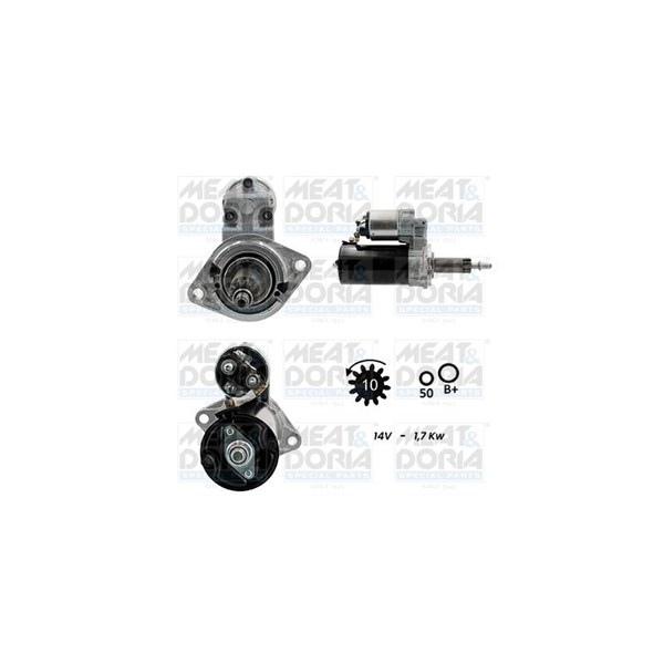 Startmotor 12V Meat & doria 5010499G MEAT & DORIA