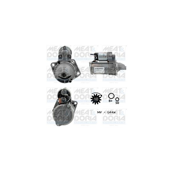 Startmotor 12V Meat & doria 5010506G MEAT & DORIA