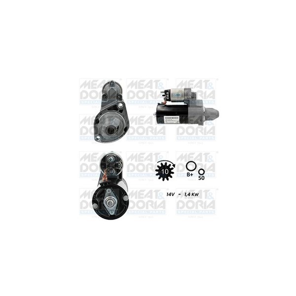 Startmotor 12V Meat & doria 5010515G MEAT & DORIA