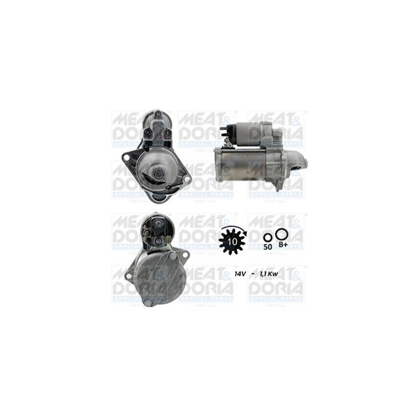 Startmotor 12V Meat & doria 5010545G MEAT & DORIA