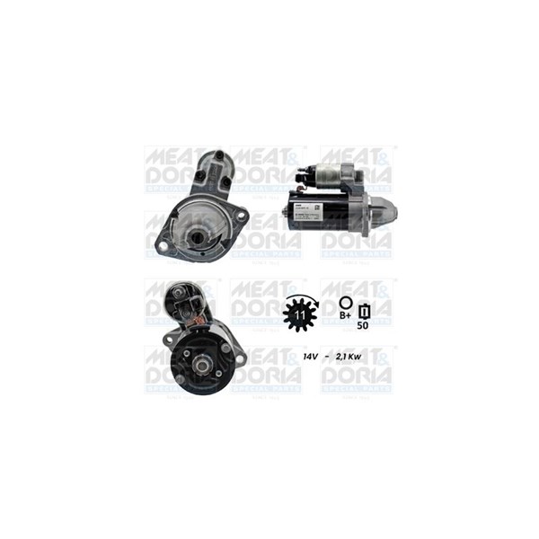 Startmotor 12V Meat & doria 5010886G MEAT & DORIA