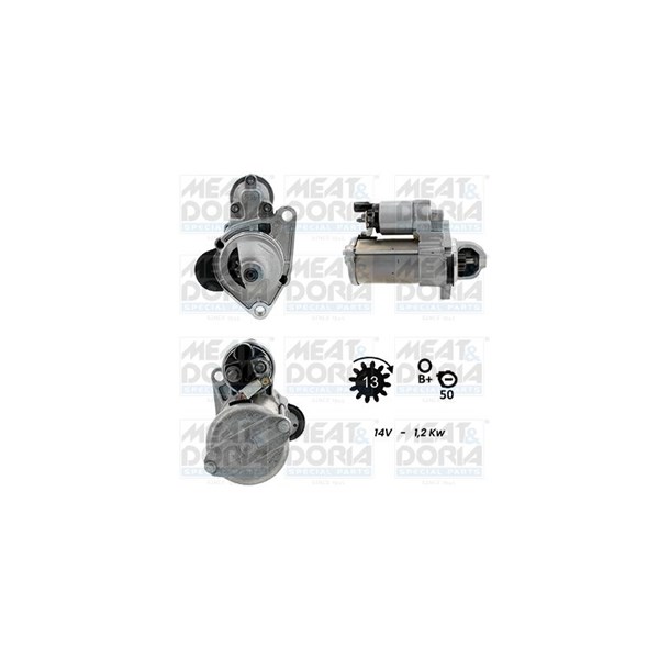 Startmotor 12V Meat & doria 5010932G MEAT & DORIA
