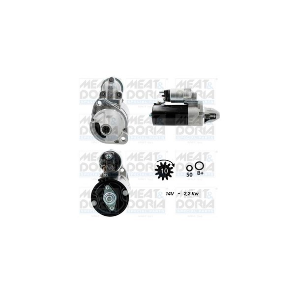 Startmotor 12V Meat & doria 5010937G MEAT & DORIA